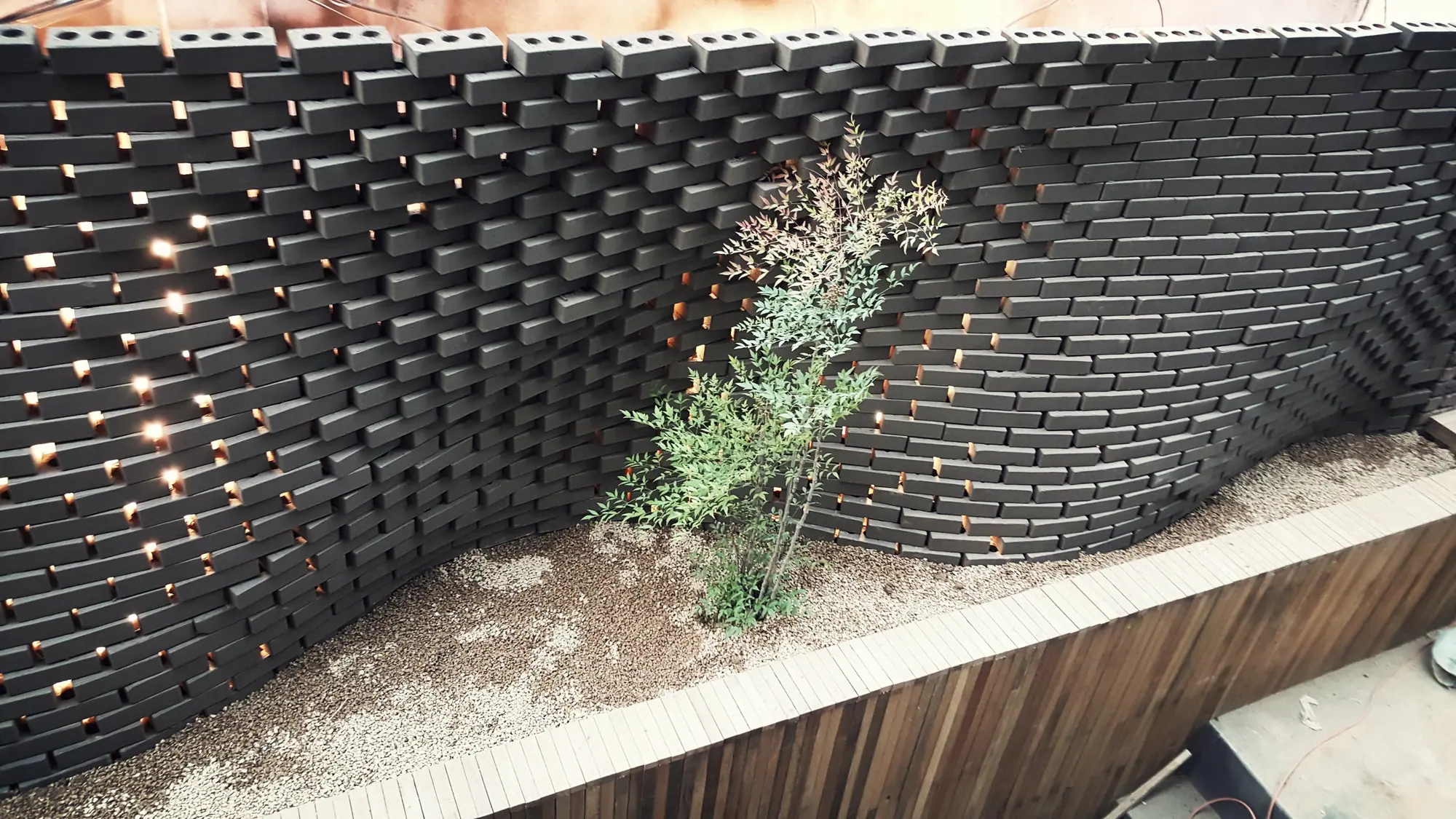 Brick laying