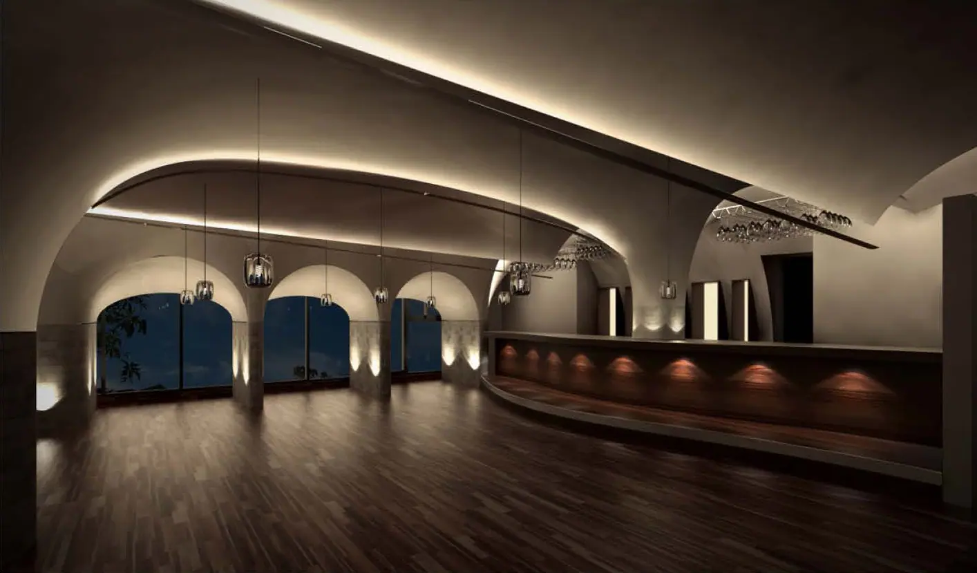 Ceiling structure rendering
